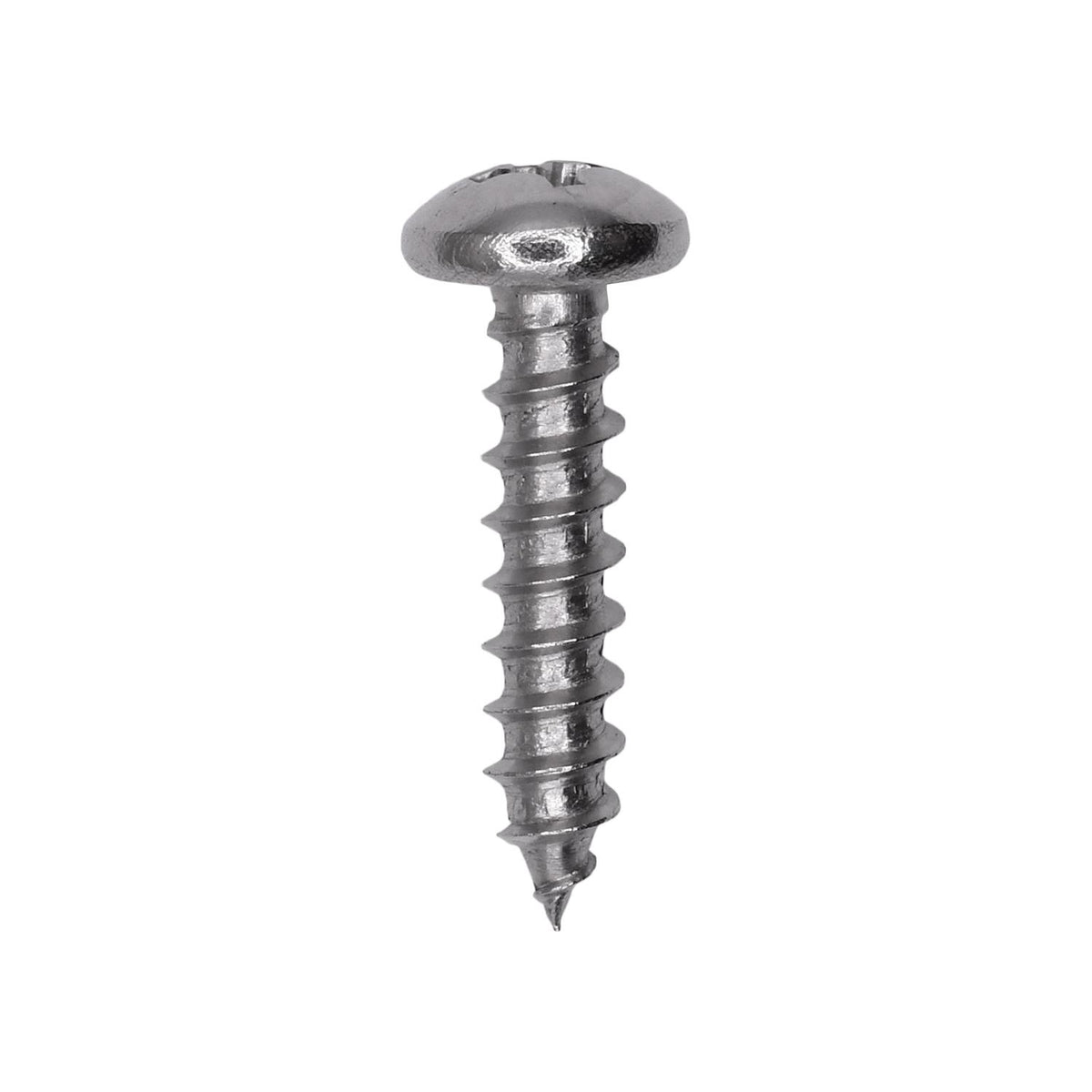 #10 X 7/8 18-8 Stainless Steel Phillips Pan Head Tapping Screw