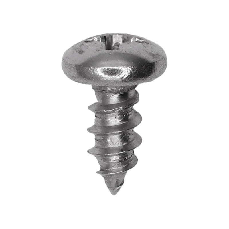 #10 X 1-5/8 18-8 Stainless Steel Phillips Pan Head Tapping Screw