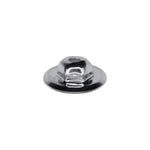 #10-24 Hex Lock Washer Nut, 3/4" Washer, Zinc