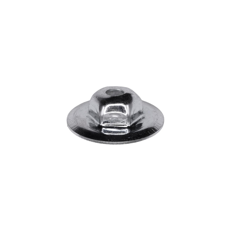 #10-24 Hex Lock Washer Nut, 3/4" Washer, Zinc