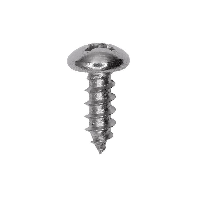 #12 X 5/8 18-8 Stainless Steel Phillips Pan Head Tapping Screw