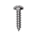 #12 X 7/8 18-8 Stainless Steel Phillips Pan Head Tapping Screw