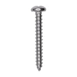 #12 X 1-5/8 18-8 Stainless Steel Phillips Pan Head Tapping Screw