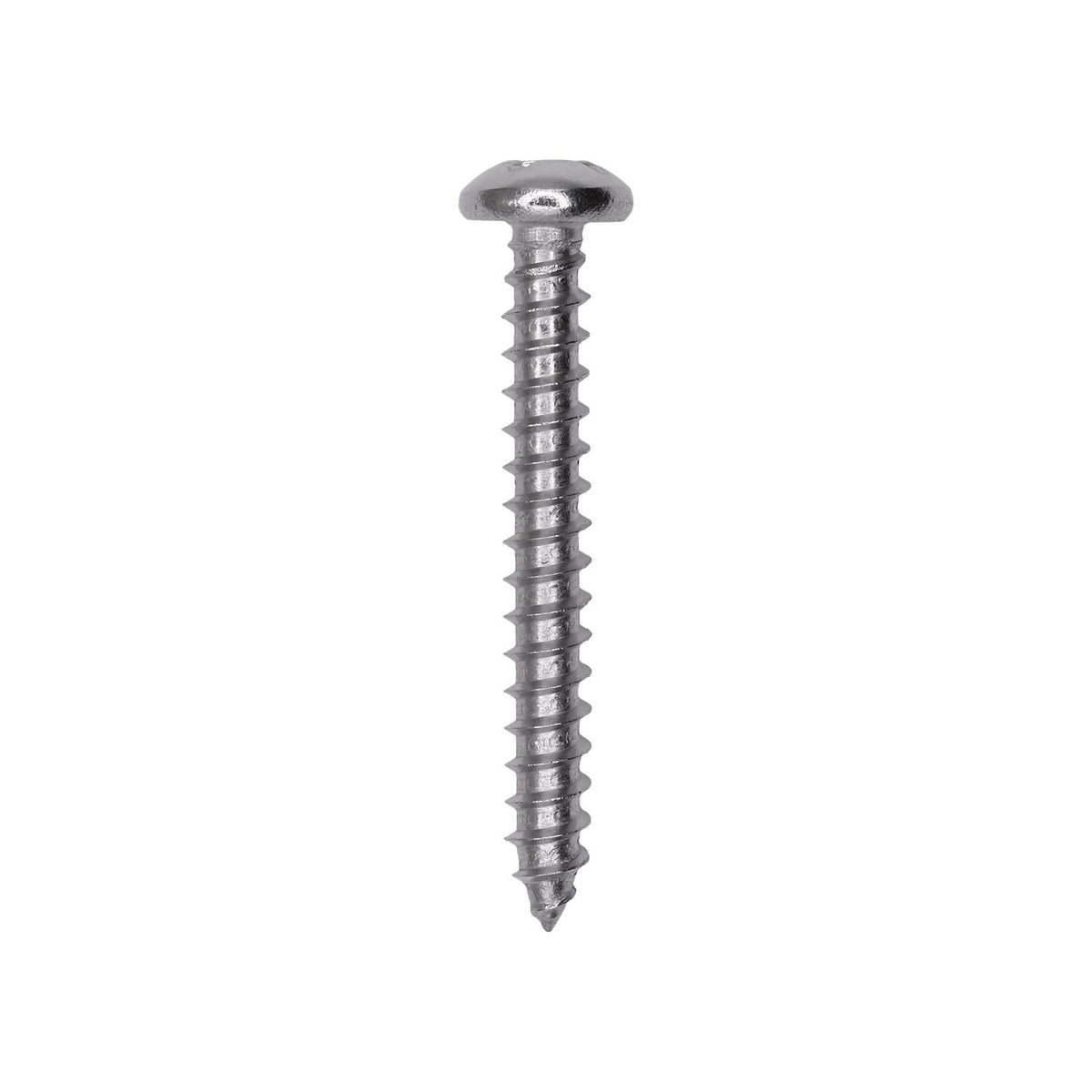 #12 X 1-3/4 18-8 Stainless Steel Phillips Pan Head Tapping Screw