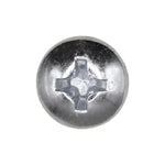 #8 X 1/4" Phillips Pan Head Tapping Screw, Zinc