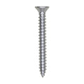 #6 X 1-1/4" Phillips Flat Head Tapping Screw, Zinc