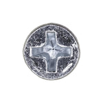 #6 X 1-1/2" Phillips Flat Head Tapping Screw, Zinc