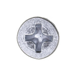 #8 X 1-1/4" Phillips Flat Head Tapping Screw, Zinc
