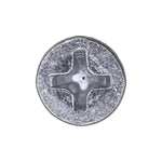 #8 X 1-1/2" Phillips Flat Head Tapping Screw, Zinc