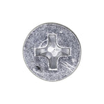 #10 X 1/2" Phillips Flat Head Tapping Screw, Zinc