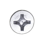 #12 X 1/2" Phillips Flat Head Tapping Screw, Zinc