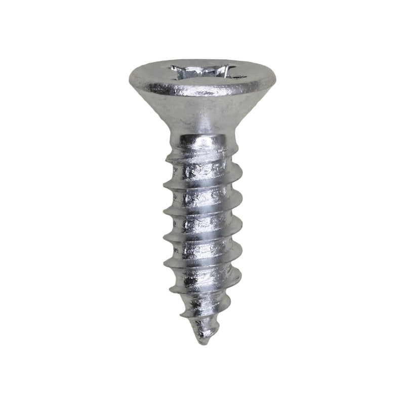 #12 X 3/4" Phillips Flat Head Tapping Screw, Zinc