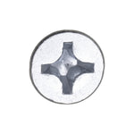 #12 X 1-1/2" Phillips Flat Head Tapping Screw, Zinc