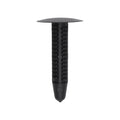 8.3mmx33.3mm Black Nylon Interior Door Panel Trim Retainer, 19mm Head
