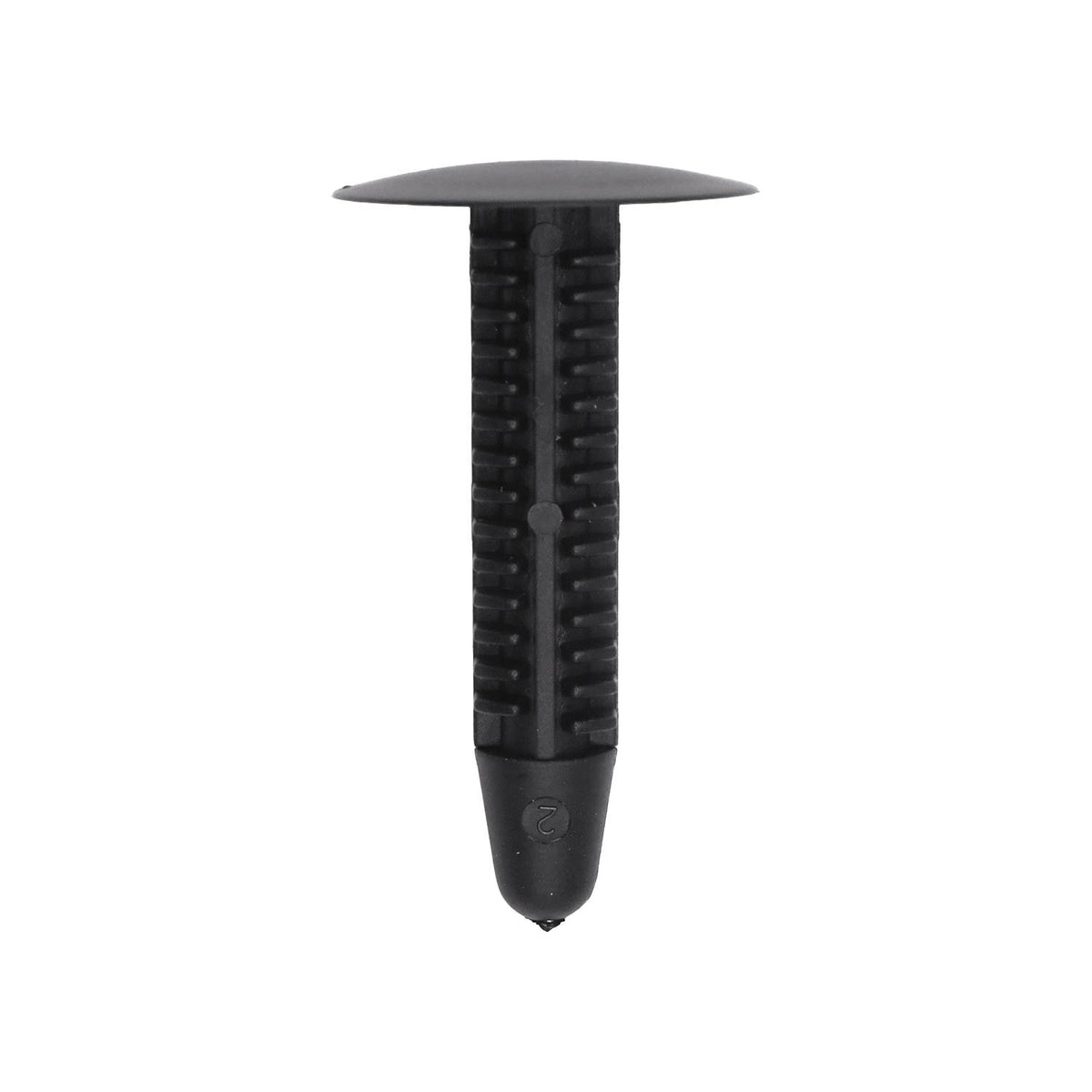 8.3mmx33.3mm Black Nylon Interior Door Panel Trim Retainer, 19mm Head