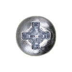 #6x7/8" Phillips Oval Head Tapping Screw, Type A/AB, Zinc