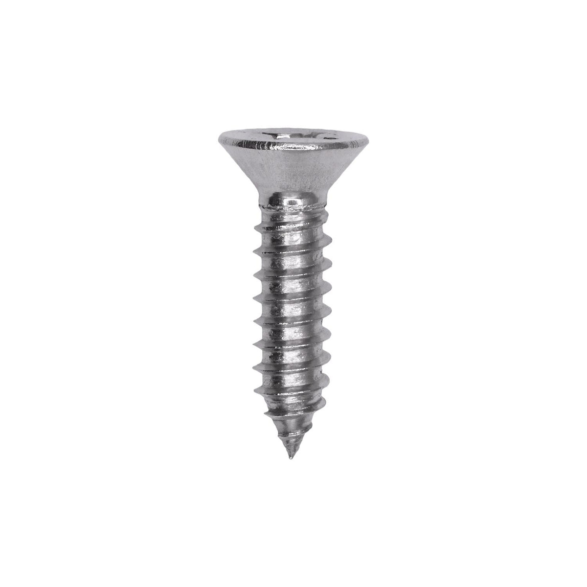 #14x1" Flat Head Phillips Sheet Metal SCREW, Type AB