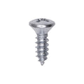 #10x5/8" Phillips Oval Head Tapping Screw, Type A/AB, Zinc
