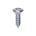 #10x5/8" Phillips Oval Head Tapping Screw, Type A/AB, Zinc