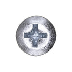 #10x1" Phillips Oval Head Tapping Screw, Type A/AB, Zinc, Standard