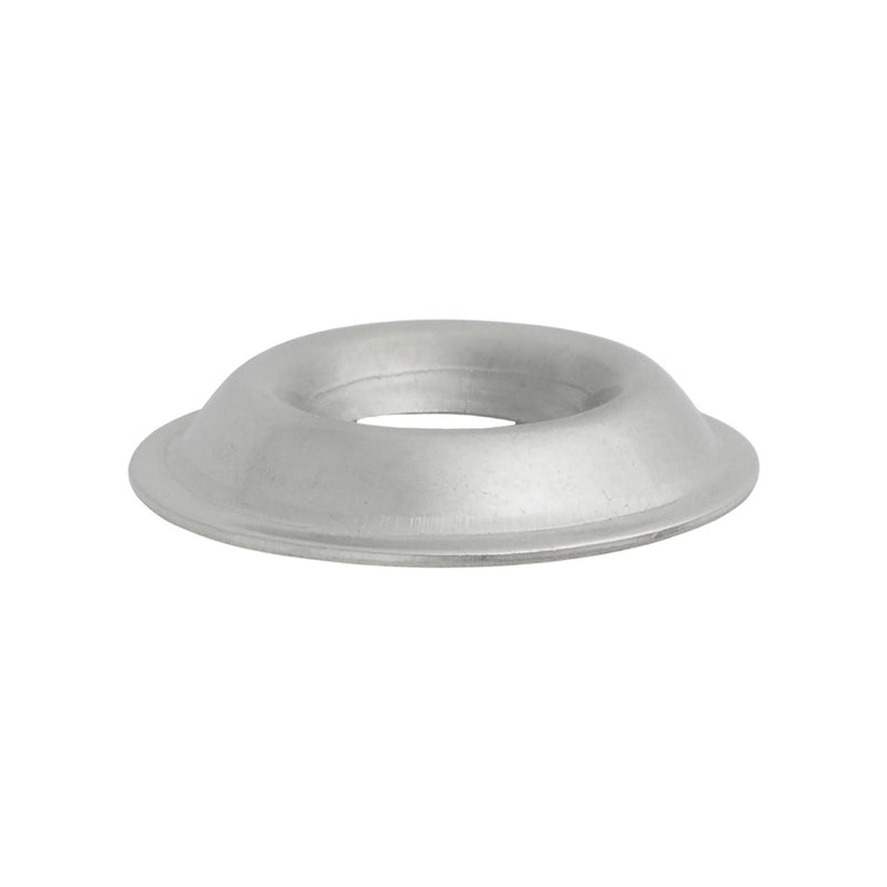 #8 Stainless Steel Flanged Countersunk Washer, 13/64" ID, 5/8" OD