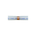 Clear with Blue Print Butt Connector Heat Shrink & Solder 16-14 AWG w, 16-14 Gauge