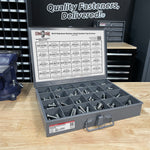 Inch 18-8 Stainless Steel Allen Button Head Socket Cap Screws Bolts Assortment - 453 PCS