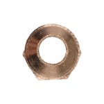 1/4" NPT Brass Sae 45 Degree Flare To Male Pipe Adapter Threads, 3/8"