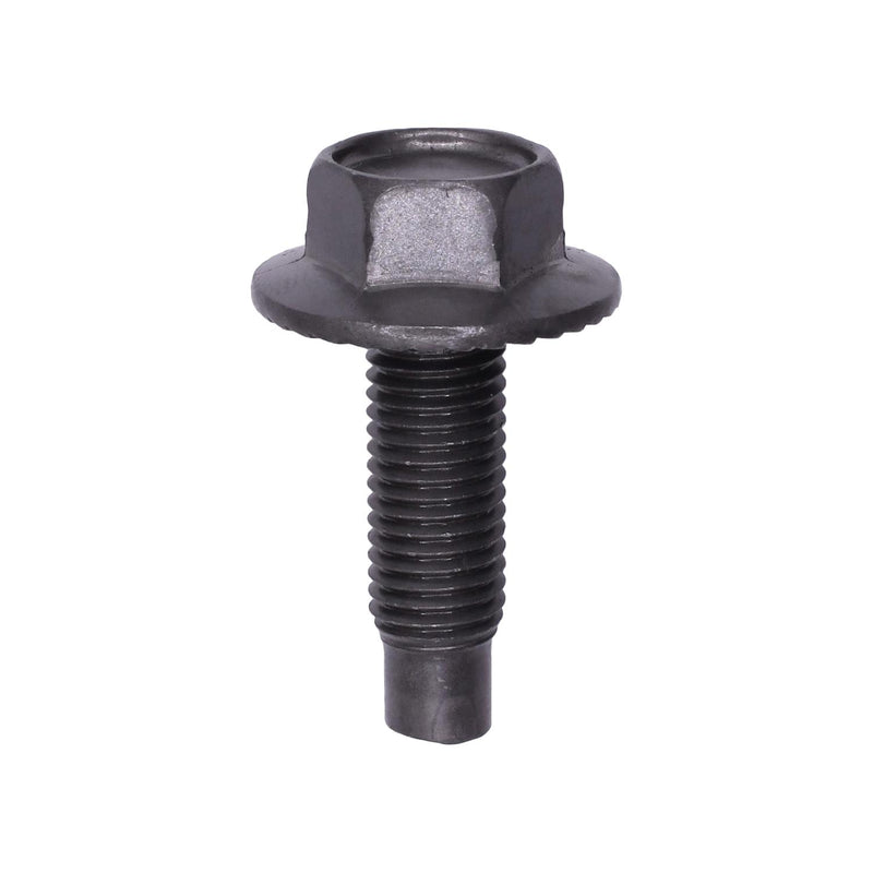 5/16"-24x1" Indented Hex Washer Head Spin-Lock Bolt, Black Phosphate