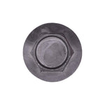 5/16"-24x1" Indented Hex Washer Head Spin-Lock Bolt, Black Phosphate