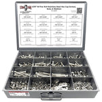 5/16"-24 Fine 18-8 Stainless Steel Hex Cap Screws, Nuts, & Washers - 1079 PCS