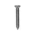 #6x1" Phillips Oval Head Tapping Screw, Type A/AB, Zinc