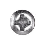#6x1" Phillips Oval Head Tapping Screw, Type A/AB, Zinc