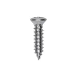 #10x3/4" Phillips Oval Head Tapping Screw, Type A/AB, Zinc, #8