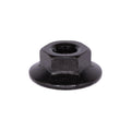1/4"-20 Spin Lock Nut with Serrated, Black Phosphate