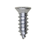 #8x1/2" Phillips Flat Head Tapping Screw, Type AB, Zinc, #6