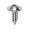 #8x7/16" Phillips Truss Head Washer Tapping Screw, Type A/AB, 3/8" Washer, Zinc