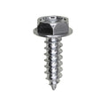 #10x5/8" Hex Head Washer Indented Tapping Screw, Type A/AB, Zinc