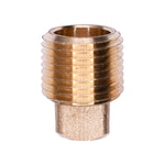 1/2" NPT Brass Pipe Plug Square Head Threads