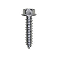 #12x1" Hex Head Washer Indented Tapping Screw, Type A/AB, Zinc