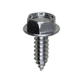 #14x3/4" Hex Head Washer Indented Tapping Screw, Type A/AB, Zinc, 7/16" Hex Size