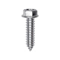 5/16"x1-1/4" Hex Head Washer Indented Tapping Screw, Type A/AB, Zinc