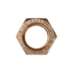 1/8" Brass Threaded Reducing Bushing Exterior Interior Thread, 1/4"