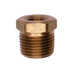 1/8" Brass Threaded Reducing Bushing Exterior Interior Thread, 3/8"