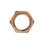 1/4" NPT Brass Threaded Reducing Bushing Exterior Interior Threads, 3/8"