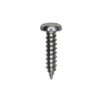 #4x1/2" Slotted Pan Head Tapping Screw, Type A/AB, Zinc Chromate