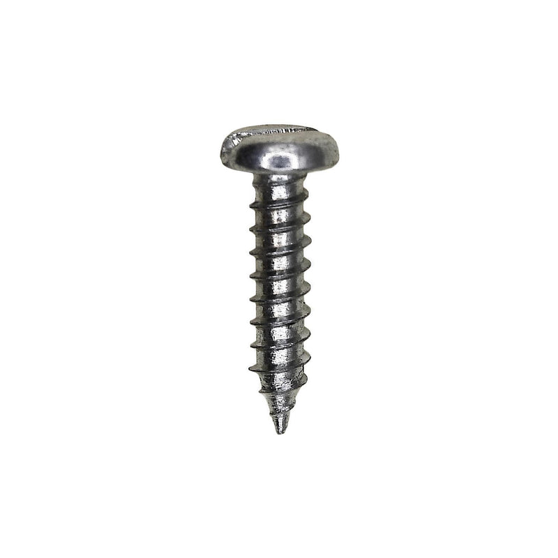 #4x1/2" Slotted Pan Head Tapping Screw, Type A/AB, Zinc Chromate