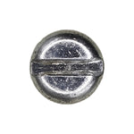 #4x1/2" Slotted Pan Head Tapping Screw, Type A/AB, Zinc Chromate