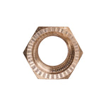 1/2" Brass Threaded Reducing Bushing Exterior Interior Threads