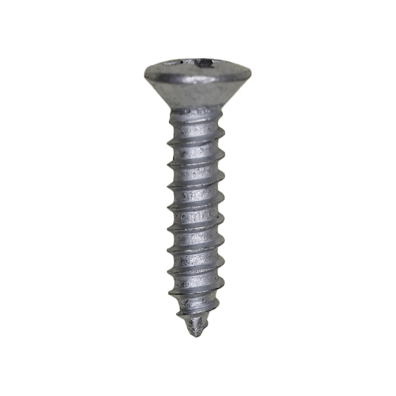 #4x1/2" Phillips Oval Head Tapping Screw, Type A/AB, Zinc